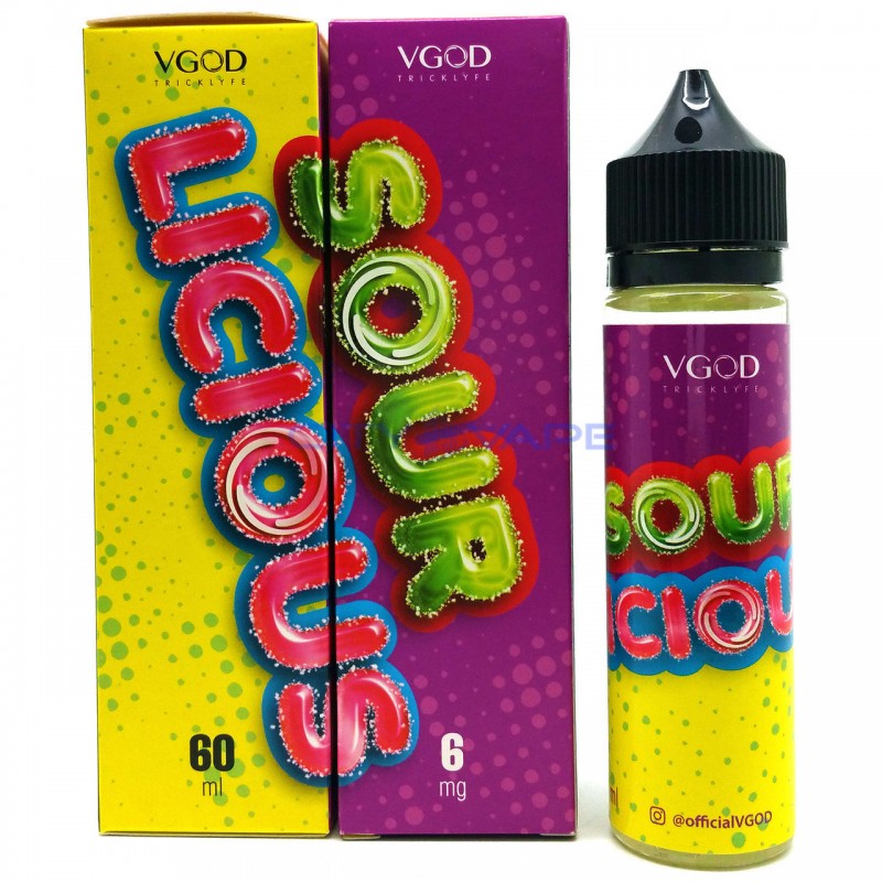 SOUR LUSCIOUS BY VGOD TRICKLYFE | 60 ML E-LIQUID