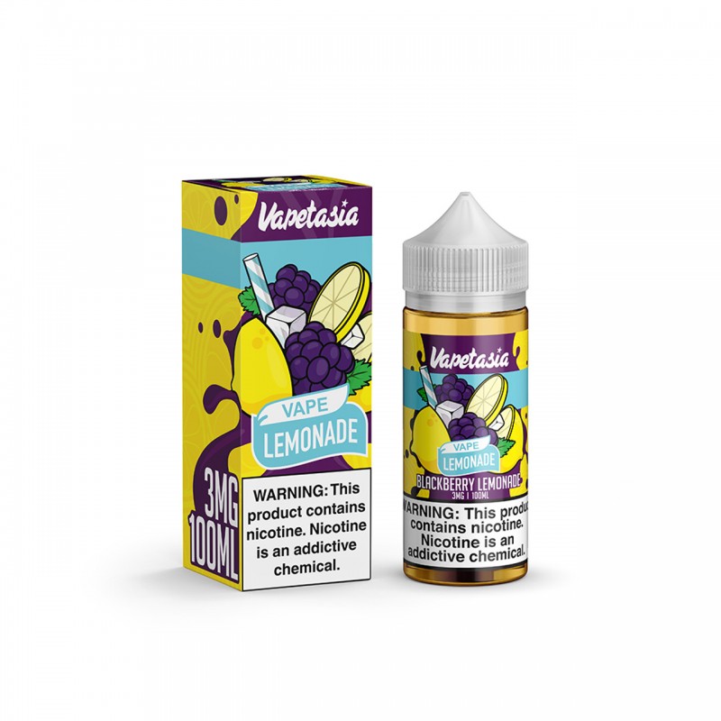 BLACKBERRY LEMONADE BY VAPETASIA E-LIQUID | 100 ML SOUR BLACKBERRY LEMONADE FLAVOR E-JUICE