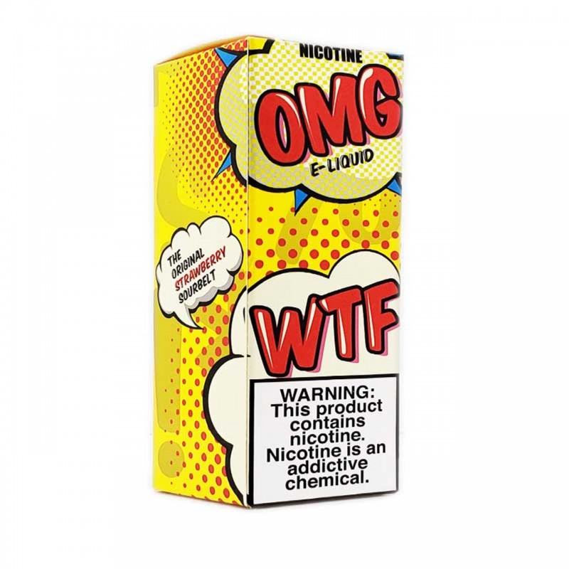 WTF | Strawberry Sour Belt By OMG E-Liquids | 120 ...