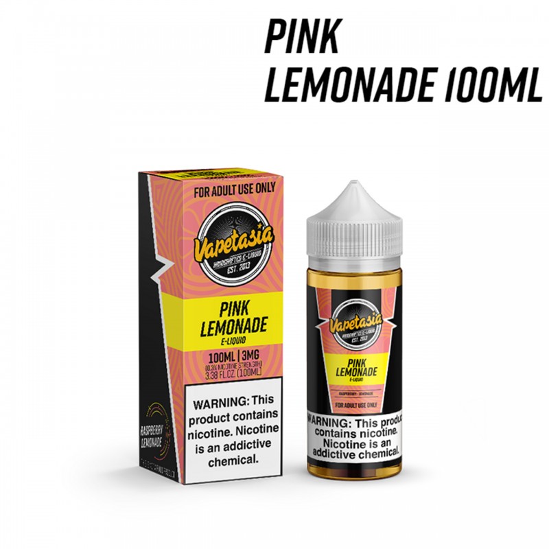 PINK LEMONADE BY VAPETASIA E-LIQUID | 100 ML SOUR ...