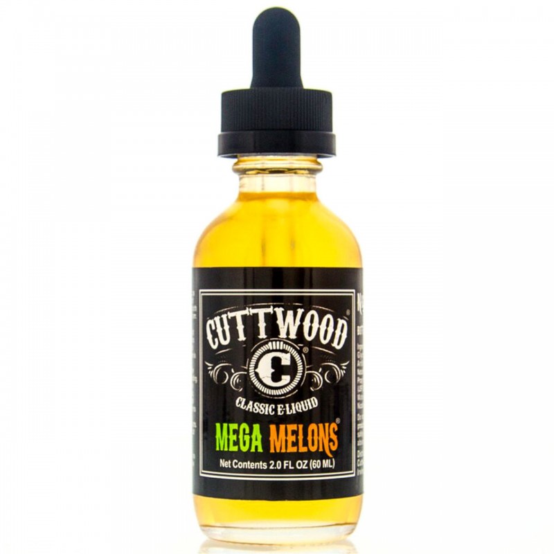 MEGA MELONS BY CUTTWOOD | 60 ML CANTALOUPE MANGO PAPAYA FLAVOR E-LIQUID