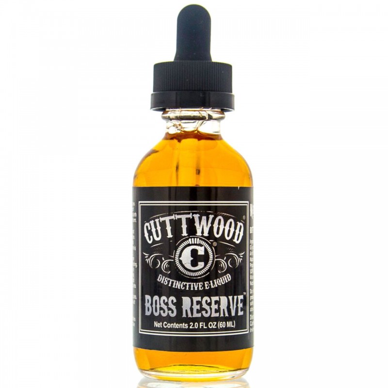 BOSS RESERVE BY CUTTWOOD | 60 ML NUTS GRAHAM CRACKER BANANA MILK FLAVOR E-LIQUID