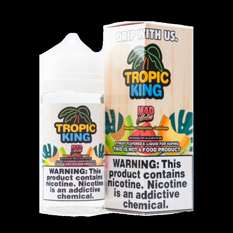 Mad Melon By Tropic King | DripMore | 100 ML E-Liq...