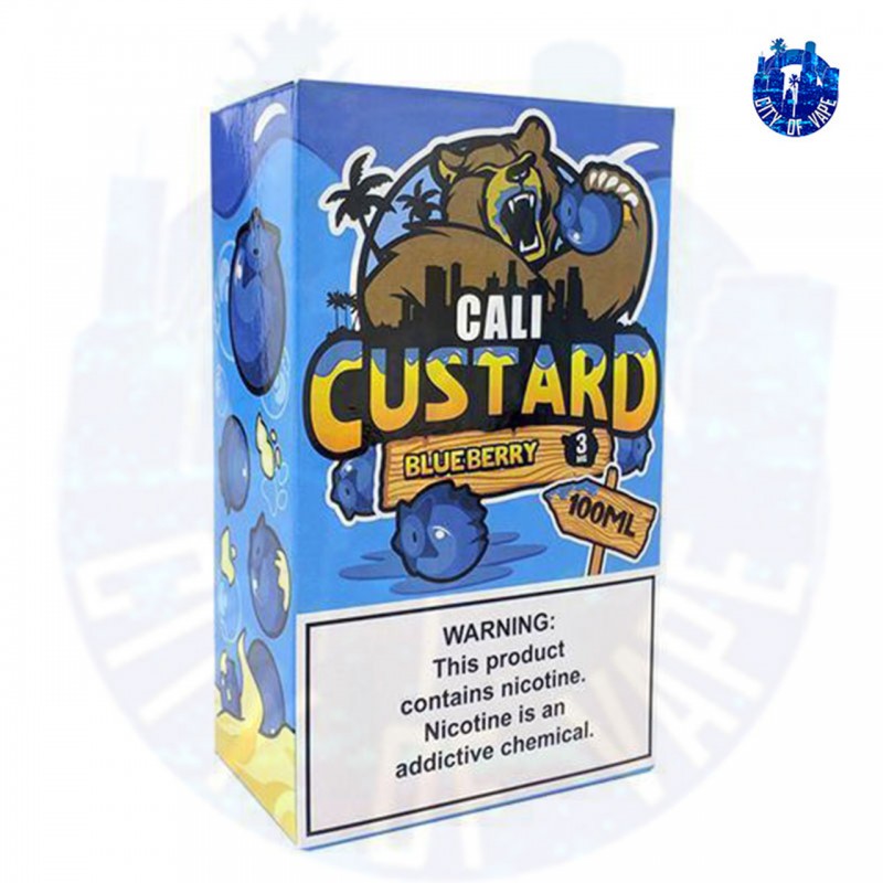 BlueBerry By Cali Custard Eliquid - 100 ML