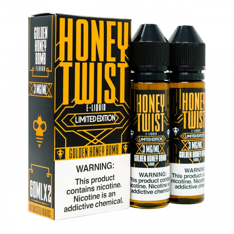 GOLDEN HONEY BOMB | HONEY TWIST BY TWIST E-LIQUID ...