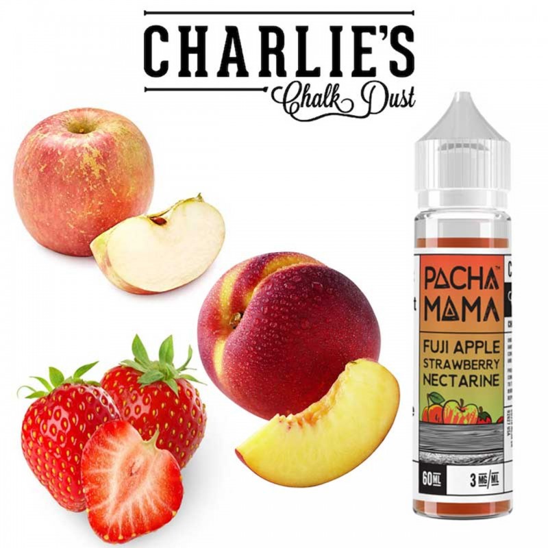 PACHAMAMA'S FUJI APPLE NECTARINE BY CHARLIE'S CHALK DUST | 60 ML