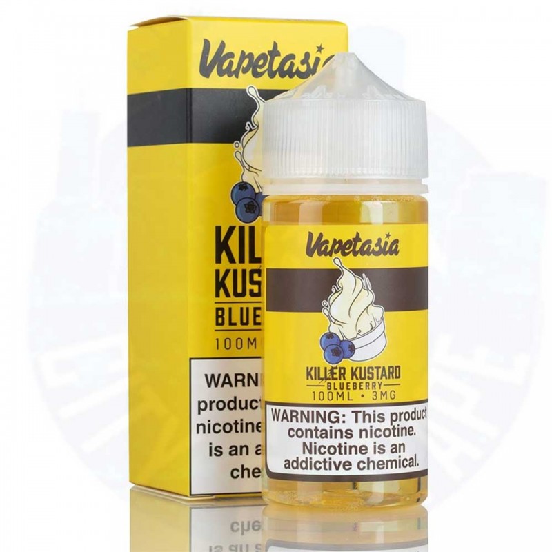 KILLER KUSTARD BLUEBERRY BY VAPETASIA E-LIQUID | 100 ML BLUEBERRIES CUSTARD FLAVOR E-JUICE