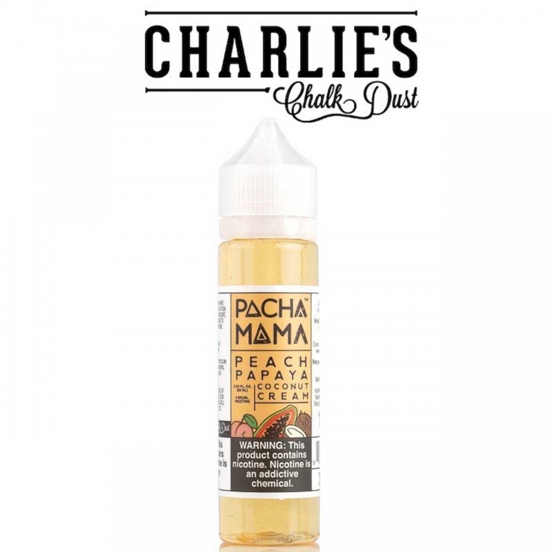 PACHAMAMA'S PEACH PAPAYA COCONUT CREAM BY CHARLIE'S CHALK DUST | 60 ML