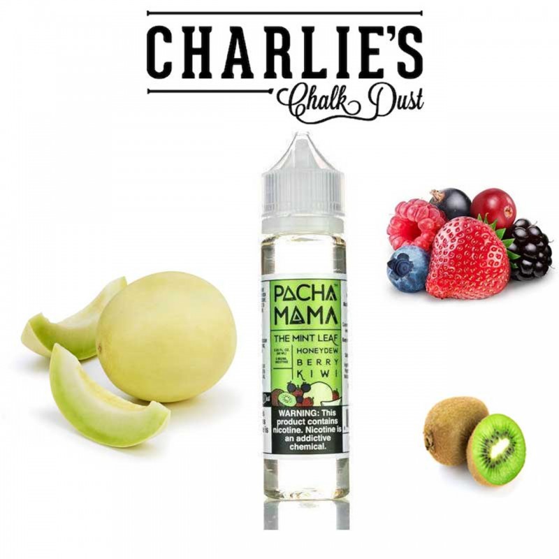 PACHAMAMA'S THE MINT LEAF HONEYDEW BERRY KIWI BY CHARLIE'S CHALK DUST | 60 ML