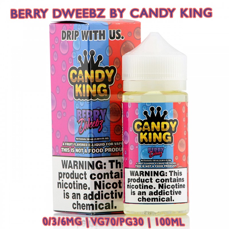 BERRY DWEEBZ BY CANDY KING | 100 ML E-LIQUID