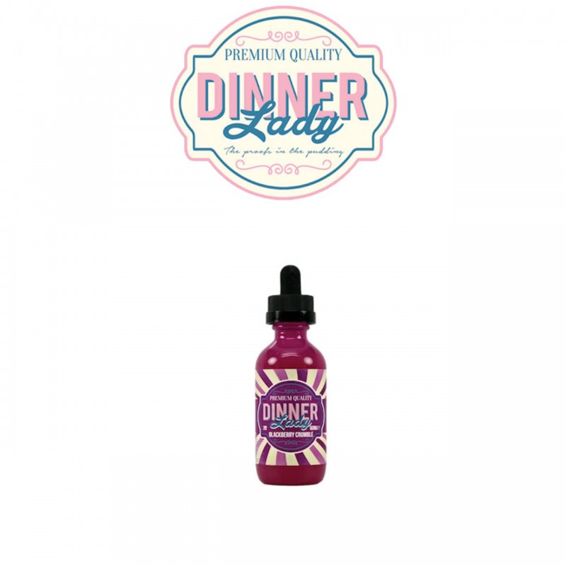 BLACKBERRY CRUMBLE BY DINNER LADY | 60 ML E-LIQUID