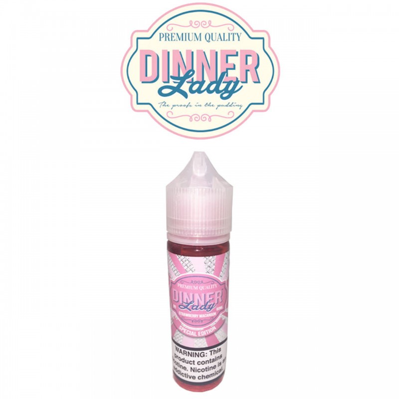 STRAWBERRY MACAROON BY DINNER LADY | SPECIAL EDITION | 60 ML E-LIQUID