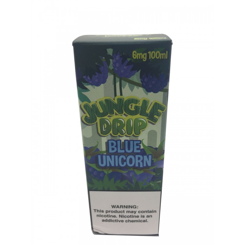 BLUE UNICORN BY JUNGLE DRIP | 100 ML BLUEBERRY CREAM FLAVOR E-LIQUID