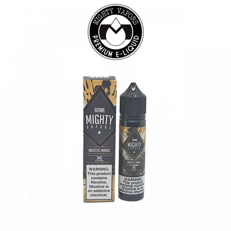 MAJESTIC MANGO BY MIGHTY VAPORS | 60 ML MANGO FLAVOR E-LIQUID