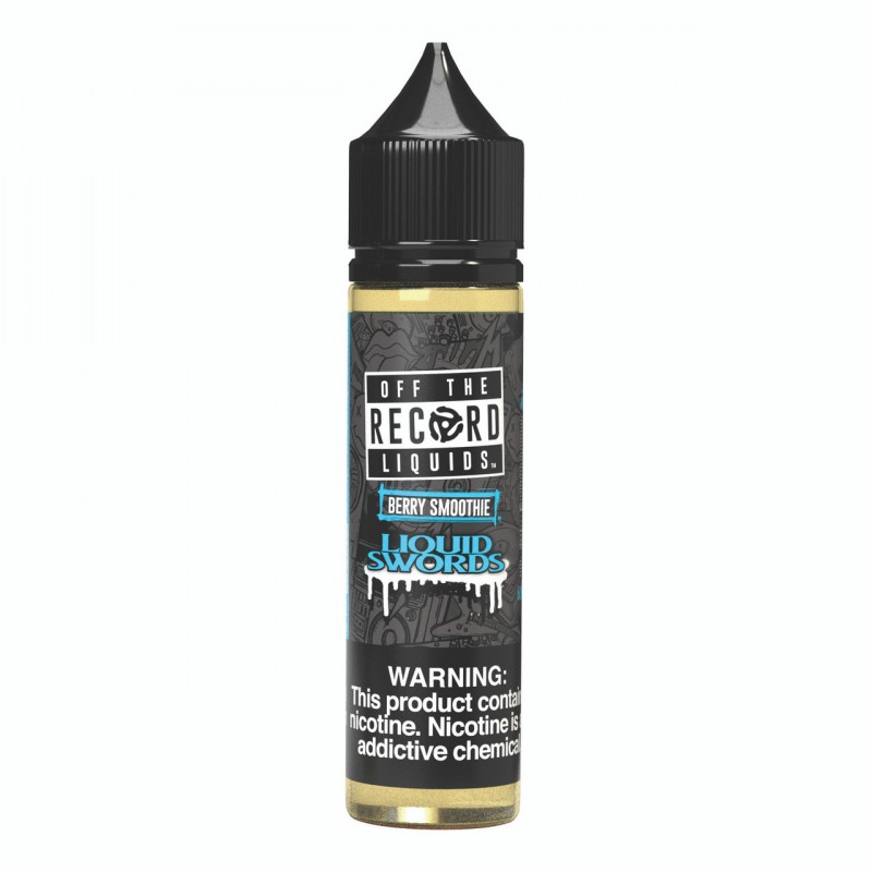 LIQUID SWORDS BY OFF THE RECORD LIQUIDS | 60 ML BERRY SMOOTHIE FLAVOR E-LIQUID