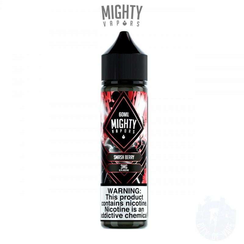 SMASH BERRY BY MIGHTY VAPORS | 60 ML STRAWBERRIES ...