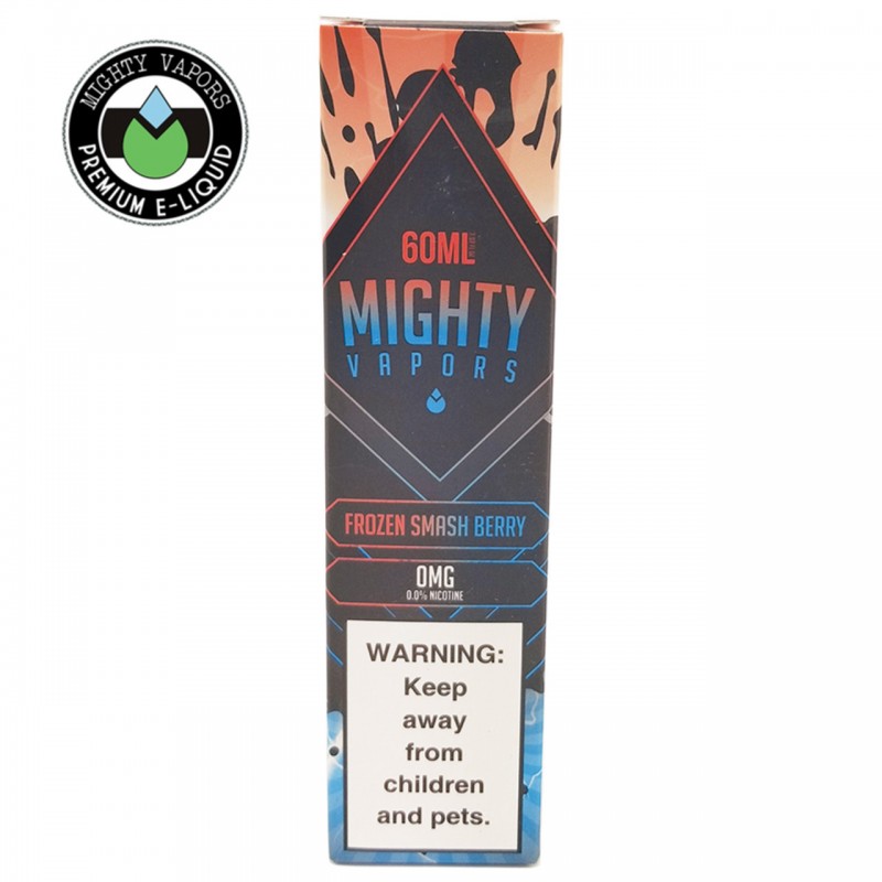 FROZEN SMASH BERRY BY MIGHTY VAPORS | 60 ML STRAWBERRIES BLUEBERRIES AND MENTHOL FLAVOR E-LIQUID