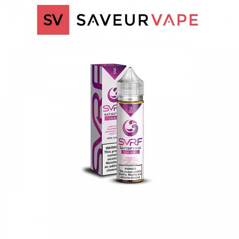 SVRF SATISFYING ICED BY SAVEURVAPE | 60 ML MENTHOL...