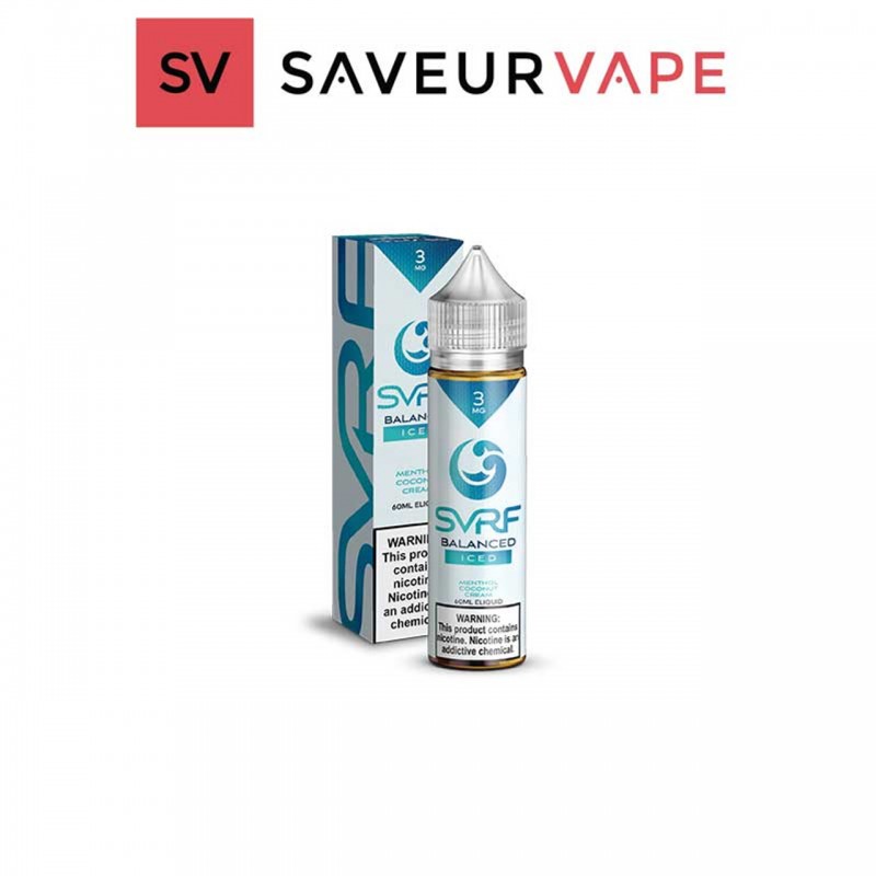 SVRF BALANCED ICED BY SAVEURVAPE | 60 ML COCONUT C...