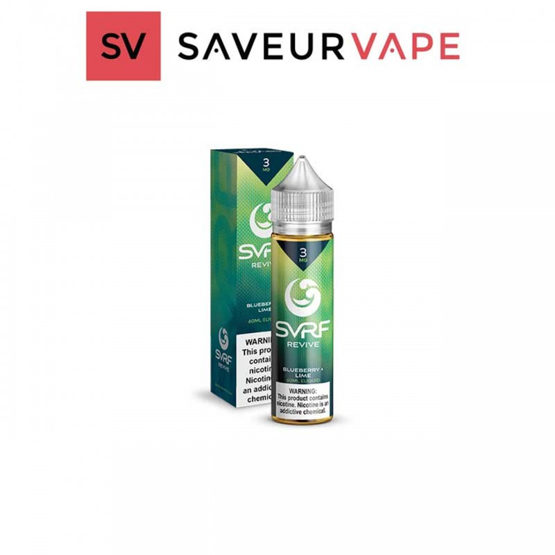 SVRF REVIVE BY SAVEURVAPE | 60 ML BLUEBERRY LIME F...