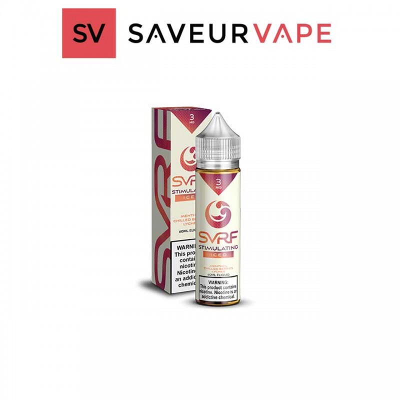 SVRF STIMULATING ICED BY SAVEURVAPE | 60 ML MENTHO...