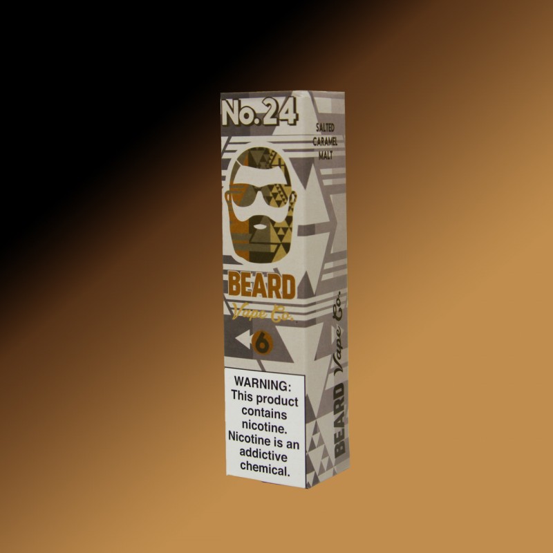 NO. 24 BY BEARD VAPE CO. | 60 ML SALTY CARAMEL MILKSHAKE FLAVOR E-JUICE