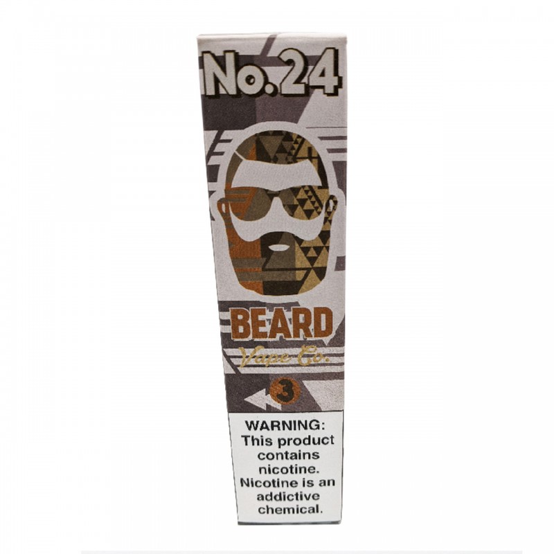 NO. 24 BY BEARD VAPE CO. | 60 ML SALTY CARAMEL MILKSHAKE FLAVOR E-JUICE