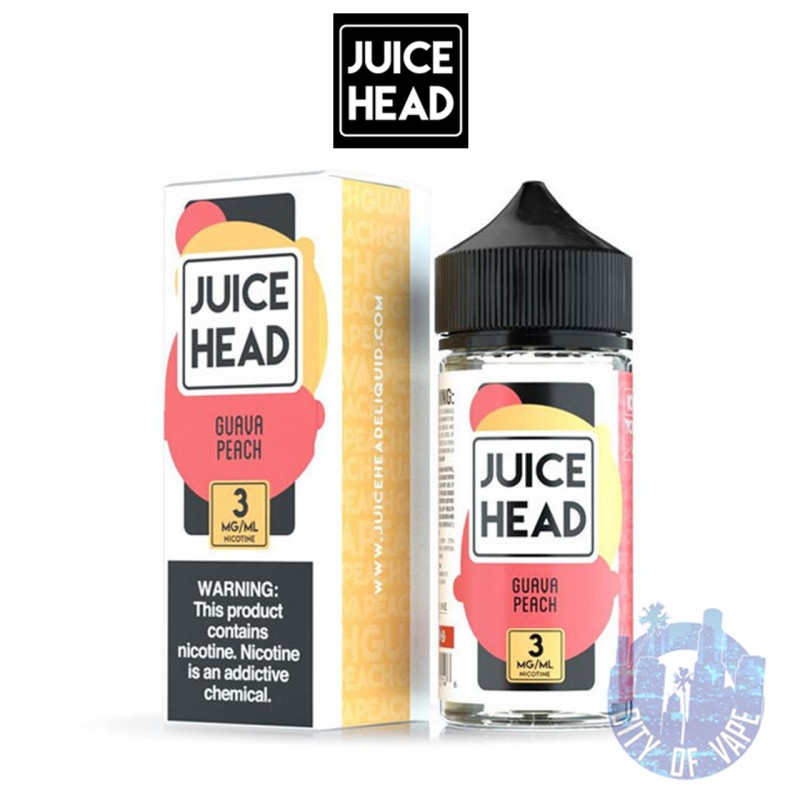 GUAVA PEACH BY JUICE HEAD | 100 ML E-LIQUID