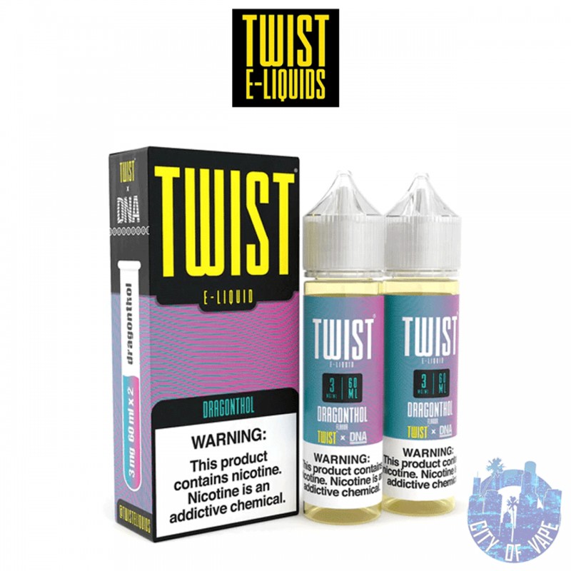 DRAGONTHOL BY TWIST E-LIQUID | 60 ML X 2 | DELICIO...