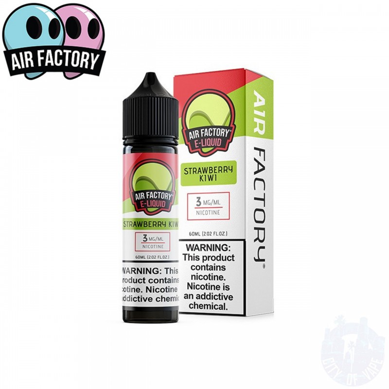 STRAWBERRY KIWI BY AIR FACTORY E-LIQUID | 60 ML E-...