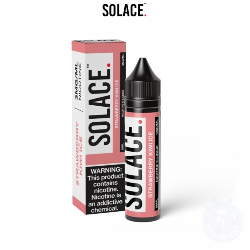 STRAWBERRY KIWI ICE BY SOLACE VAPOR | 60 ML E-LIQU...