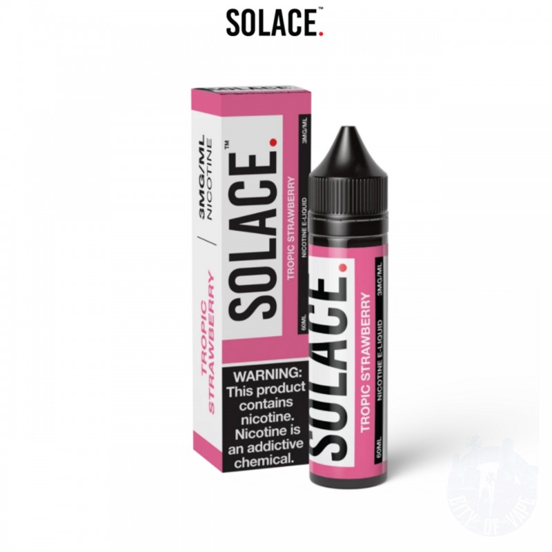 TROPIC STRAWBERRY BY SOLACE VAPOR | 60 ML STRAWBER...