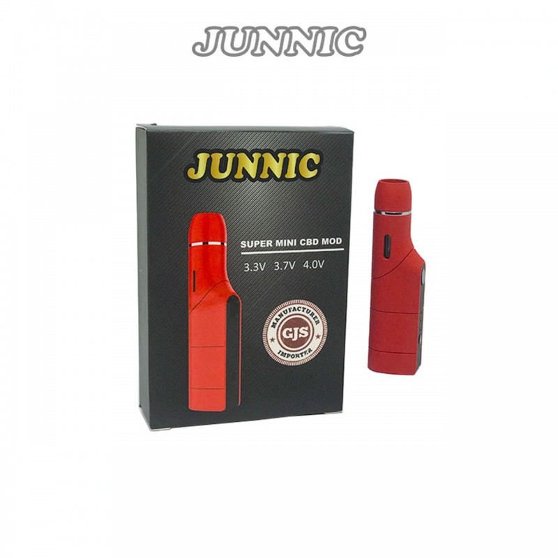 JUNNIC SUPER MINI CBD MOD | 350 MAH BATTERY AND COMPATIBLE WITH 510 THREAD CONNECTION CARTRIDGES