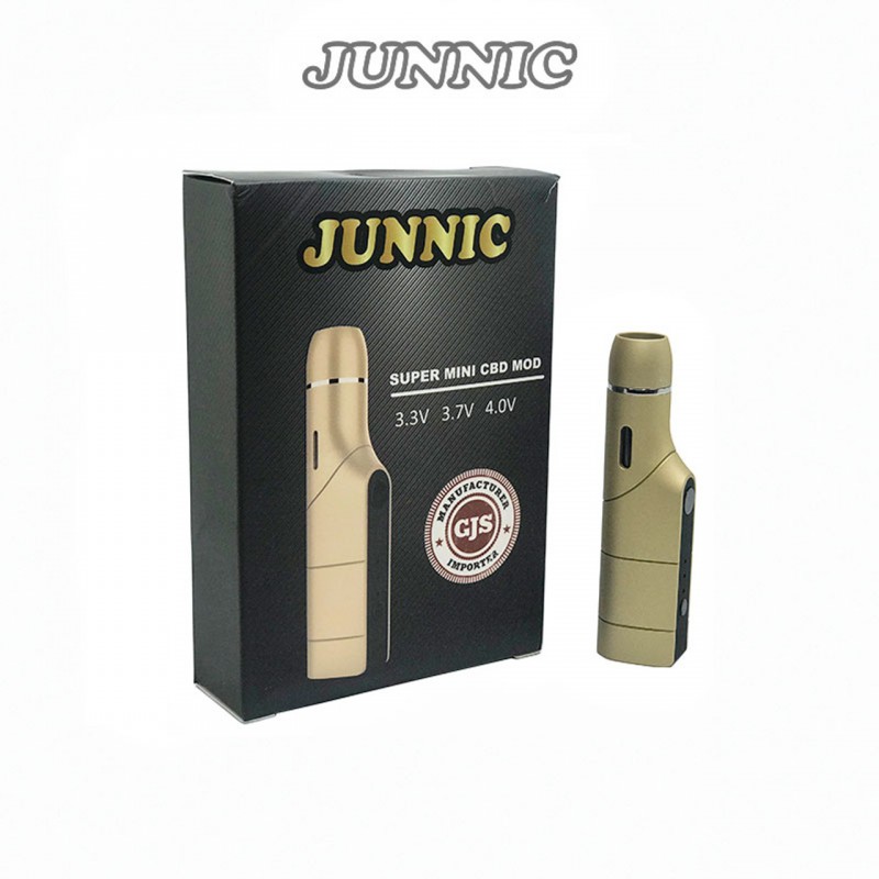 JUNNIC SUPER MINI CBD MOD | 350 MAH BATTERY AND COMPATIBLE WITH 510 THREAD CONNECTION CARTRIDGES