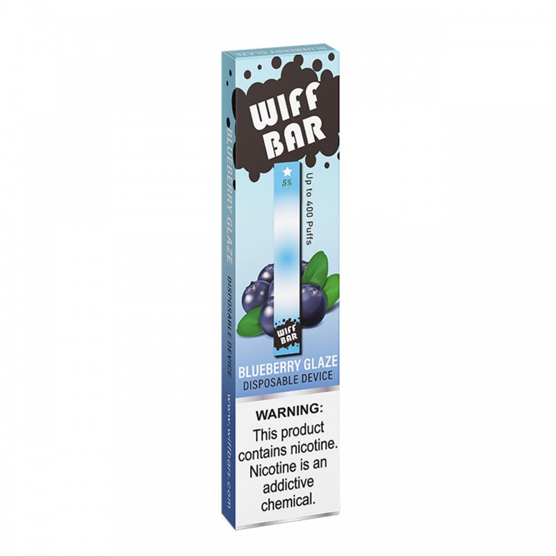 2 FOR $4.99 | WIFF BAR DISPOSABLE DEVICE | 8 FLAVORS 5% NICOTINE 400 PUFFS 1.3 ML E-LIQUID