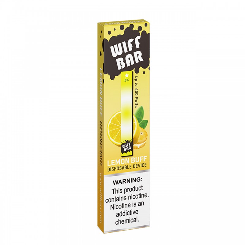 2 FOR $4.99 | WIFF BAR DISPOSABLE DEVICE | 8 FLAVORS 5% NICOTINE 400 PUFFS 1.3 ML E-LIQUID