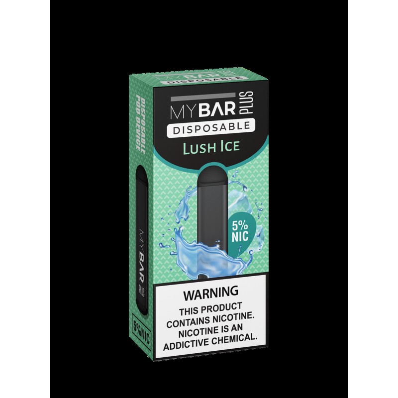 MY BAR PLUS DISPOSABLE DEVICE | 5% NICOTINE | 2.0 ML | 8 FLAVORS | 500 PUFFS