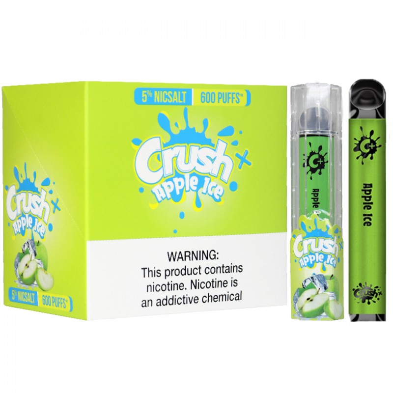 CRUSH DISPOSABLE DEVICE | 5% NICSALT | 600 PUFFS