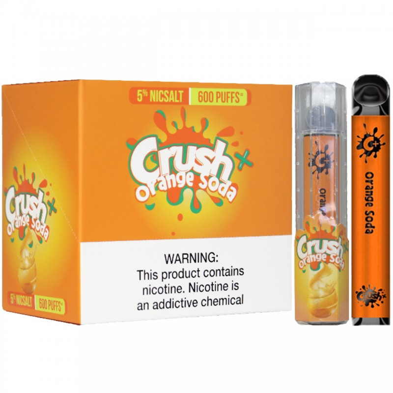 CRUSH DISPOSABLE DEVICE | 5% NICSALT | 600 PUFFS