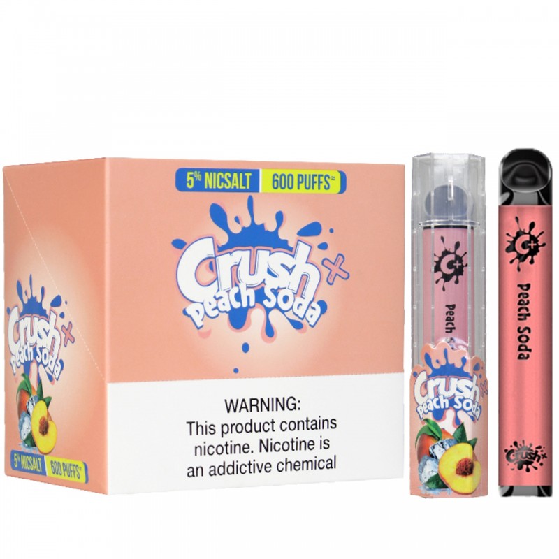 CRUSH DISPOSABLE DEVICE | 5% NICSALT | 600 PUFFS