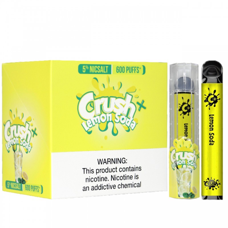 CRUSH DISPOSABLE DEVICE | 5% NICSALT | 600 PUFFS