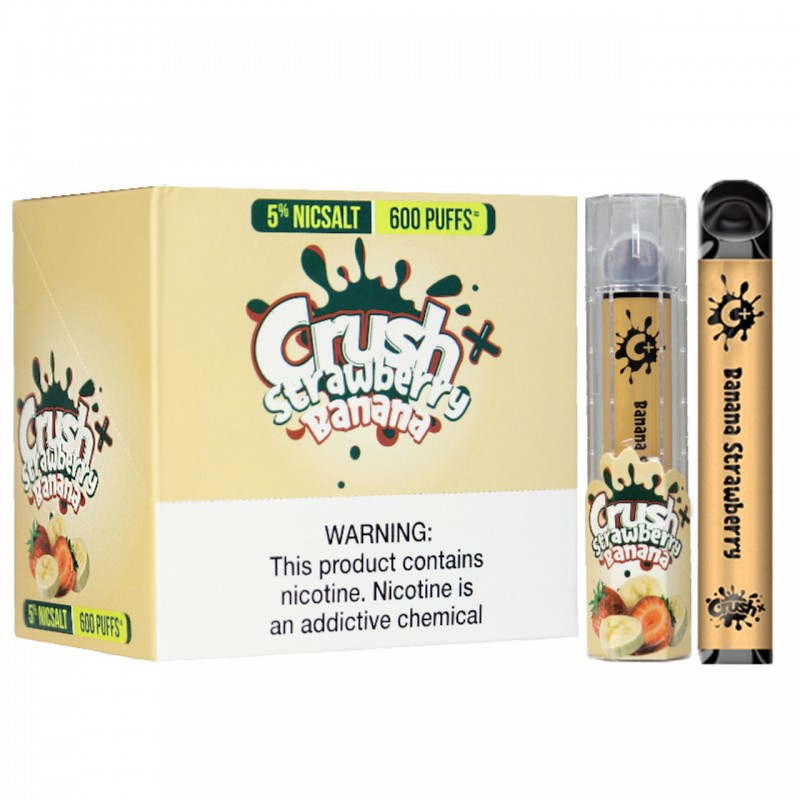 CRUSH DISPOSABLE DEVICE | 5% NICSALT | 600 PUFFS