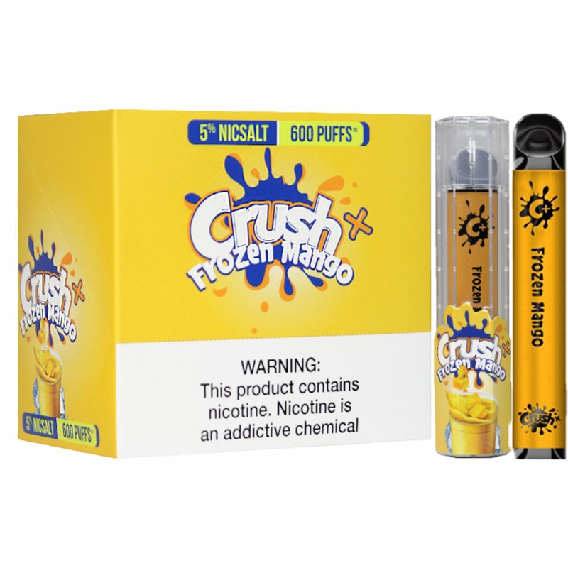 CRUSH DISPOSABLE DEVICE | 5% NICSALT | 600 PUFFS