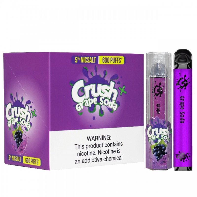 CRUSH DISPOSABLE DEVICE | 5% NICSALT | 600 PUFFS