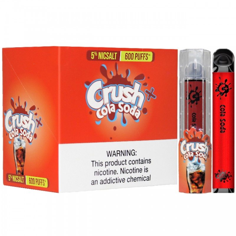 CRUSH DISPOSABLE DEVICE | 5% NICSALT | 600 PUFFS