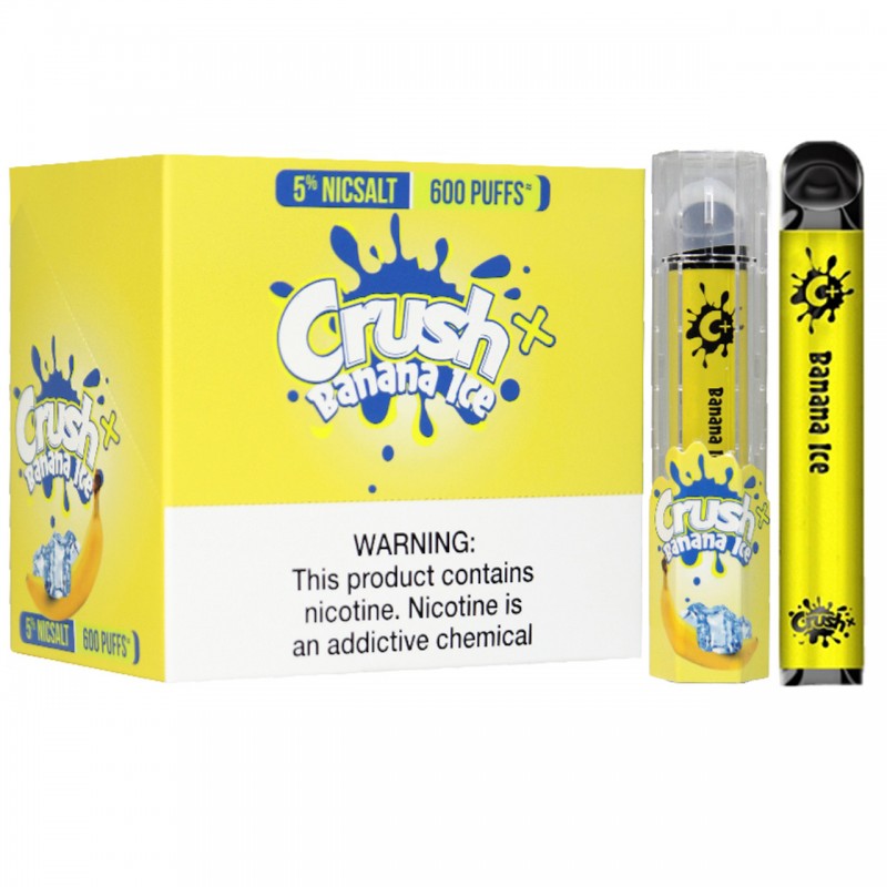 CRUSH DISPOSABLE DEVICE | 5% NICSALT | 600 PUFFS