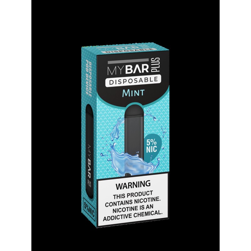 MY BAR PLUS DISPOSABLE DEVICE | 5% NICOTINE | 2.0 ML | 8 FLAVORS | 500 PUFFS