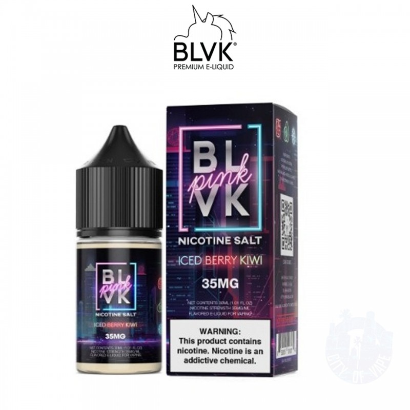 ICED BERRY KIWI NICOTINE SALT BY BLVK PINK | 30 ML...