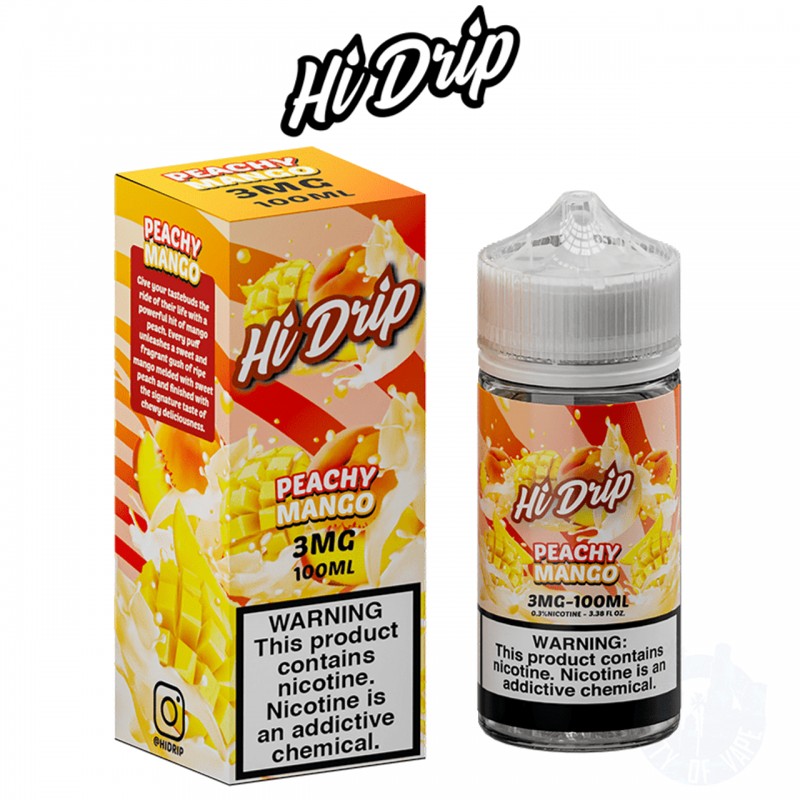 PEACHY MANGO BY HI DRIP E-LIQUID | 100 ML E-JUICE