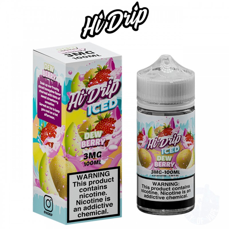 ICED DEW BERRY BY HI DRIP E-LIQUID | 100 ML HONEYD...